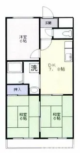 セフティーフジ【2階】の間取り