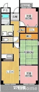 フォレストヒルズ【1階】の間取り