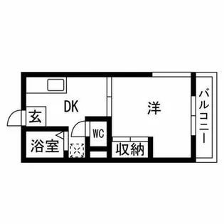 メゾン澤田【2階】の間取り