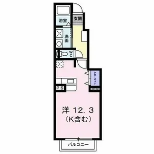 サンシャイン田原 B【1階】の間取り