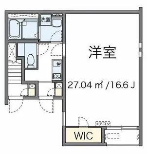 クレイノマルイチ【1階】の間取り