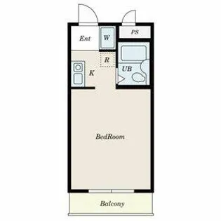 祥福マンション宮前【207号室】の間取り