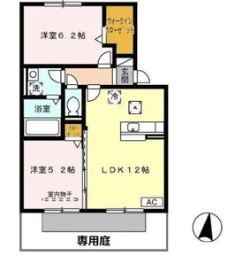 おおくぼの森【1階】の間取り