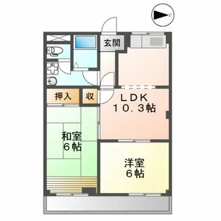 MIO BLD(ミオ ビル)【3階】の間取り