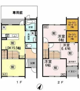 コージィコート【2階】の間取り