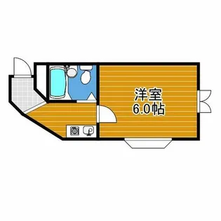 第7セイワコート【4階】の間取り