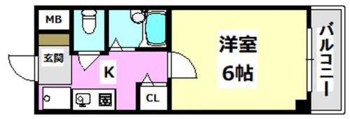 ピュア・メゾン【4-A号室】の間取り