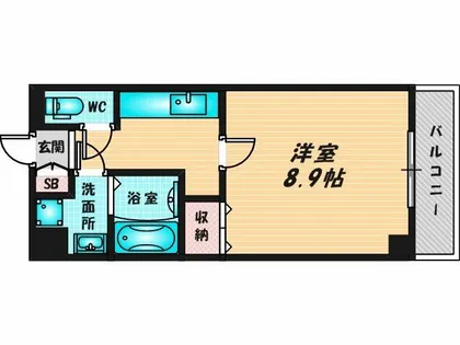 マ・メゾン加美【3階】の間取り