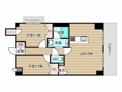 GranEbis【4階】の間取り