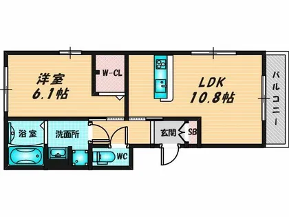Vier Casa D【2階】の間取り