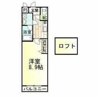 フジパレス初芝イースト【2階】の間取り