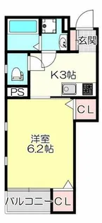 Y’s放出【2階】の間取り