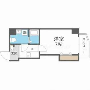 S-FORT大今里西【8階】の間取り