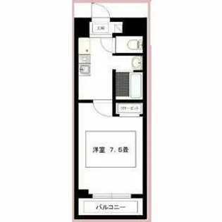 愛知県名古屋市昭和区滝子町【マンション】の間取り