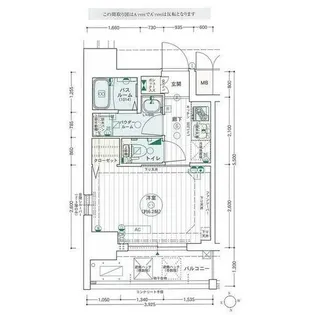 エステムコート名古屋泉プラチナムゲート【2階】の間取り