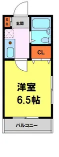 レイクハイツ【303号室】の間取り