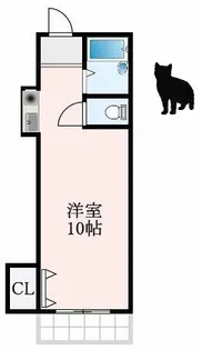 大阪府大阪狭山市半田3丁目【マンション】の間取り