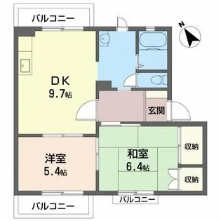 大阪府和泉市伯太町2丁目【アパート】の間取り