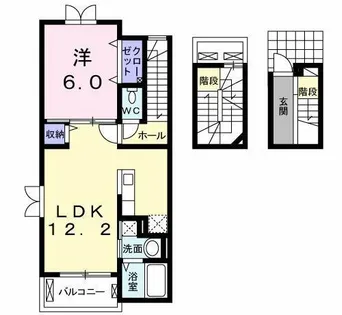 ソフィア.YM Ⅱ【3階】の間取り