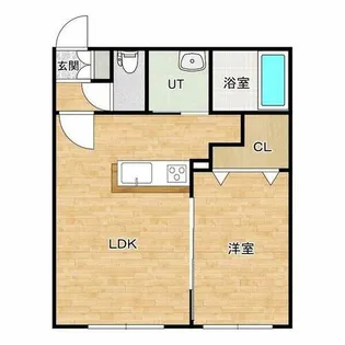 ティラミス【206号室】の間取り