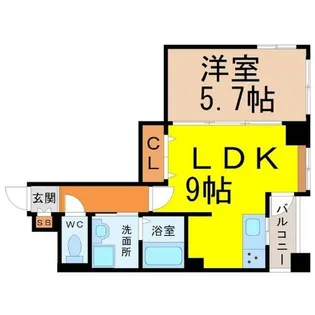 アーバンラックス今池【2階】の間取り