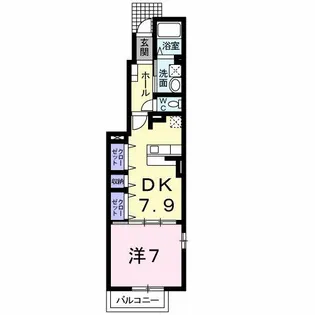 プレミール【1階】の間取り