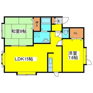 アネックス ドゥ 98【101号室】の間取り