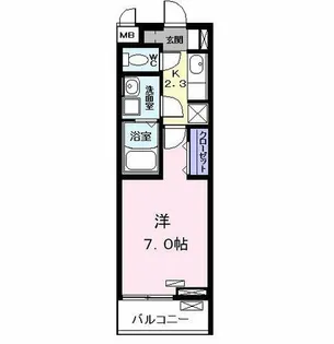 リアン【2階】の間取り