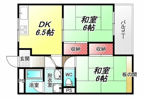 ハヤシコーポ【4階】の間取り