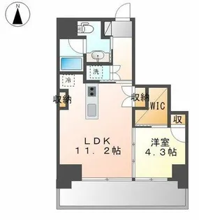 栄タワーヒルズ【17階】の間取り