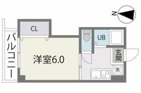 メゾン・ド・ウエスト【B-101号室】の間取り