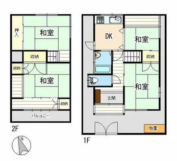 兵庫県神戸市垂水区乙木1丁目【一戸建】の間取り