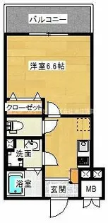 EXハイツアビコ【303号室】の間取り