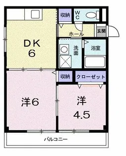 リバーサイドS【1階】の間取り