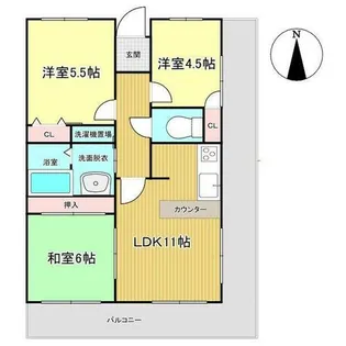 イトーピア六番町マンション【13階】の間取り