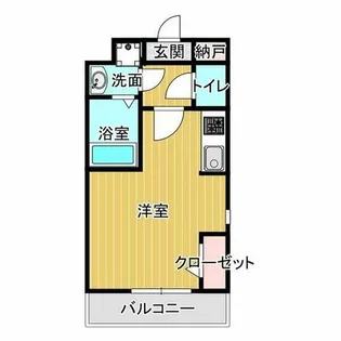 エスパシオE&C【1階】の間取り