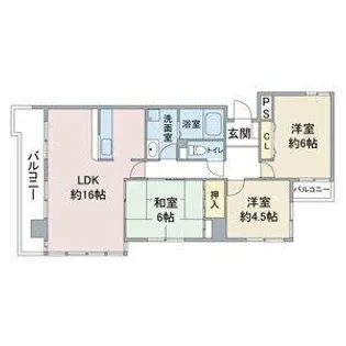 メゾンSK【2階】の間取り