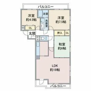 メゾンSK【4階】の間取り