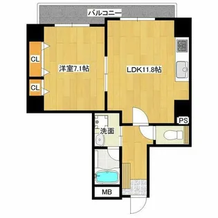 ST PLAZA MIZUHO【3階】の間取り