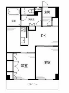チサンマンション錦【7階】の間取り