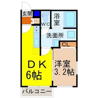 Lien(リアン)【2階】の間取り