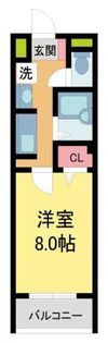 アリコヴェール江上町【3階】の間取り