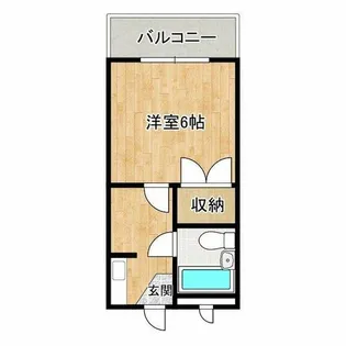 メゾン杉本【4階】の間取り