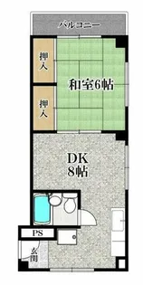 富士ビル松原I【4階】の間取り