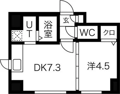 プライムアーバン大通公園I【8階】の間取り