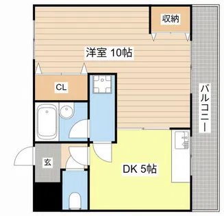 敷島第4マンション【312号室】の間取り