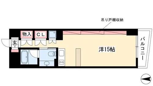 LaSante葵【12階】の間取り