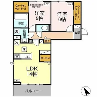 レジデンス大府駅サウス【1階】の間取り