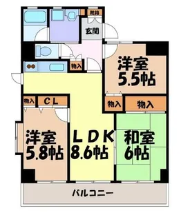 グレース川口【2階】の間取り
