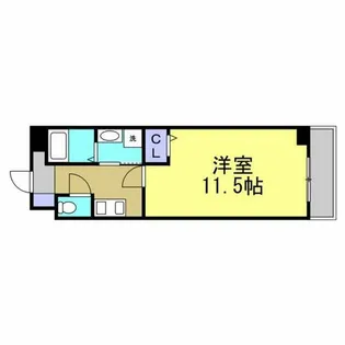 グランドールスクエア【305号室】の間取り